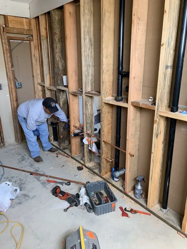 Commercial rough-in plumbing for Water Heater Replacement in Mission Hills